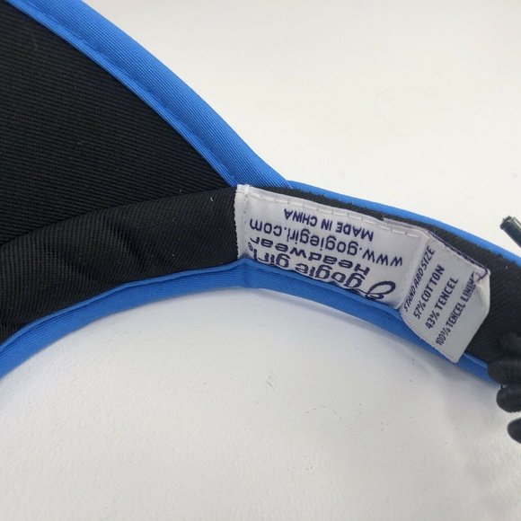 Gogie Girl Head Wear St. Andrews Golf Course Visor Blue - Picture 4 of 4